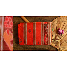 Cotton weaves ~ Ikat Saree { Sindoor - 2 }